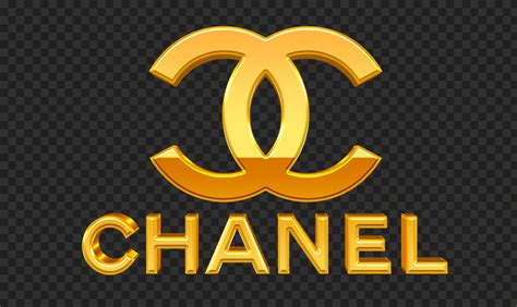 gold chanel logo png|Chanel logo copy.